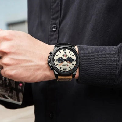 Enzo® | Quarz Armbanduhr Casual Ur™