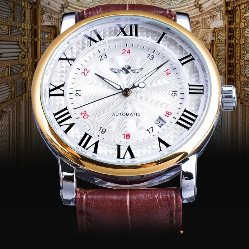 Toni® | Mode Luxe Cuir Automatique Complète Montre™