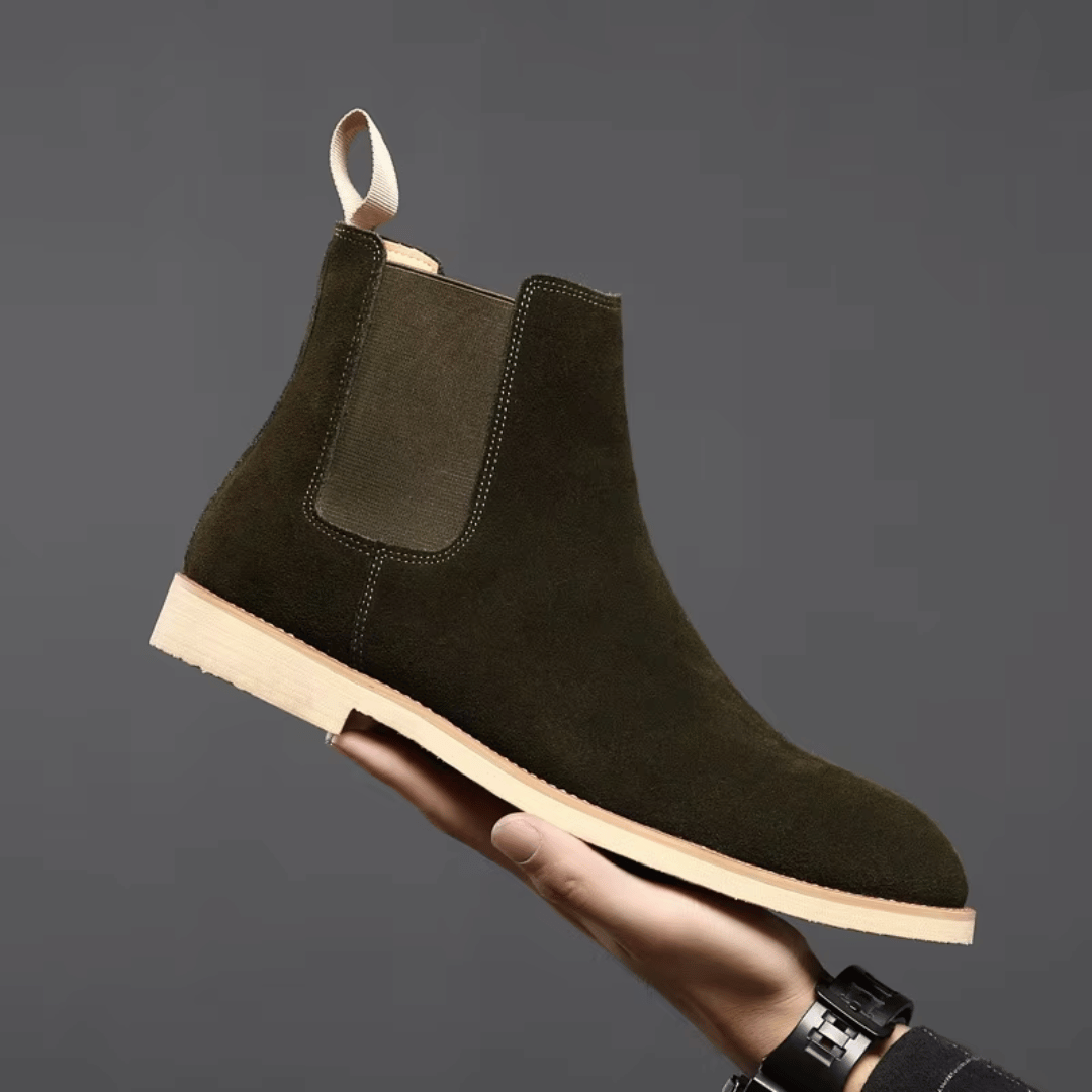 Oliver® | Wildleder Chelsea-Stiefel