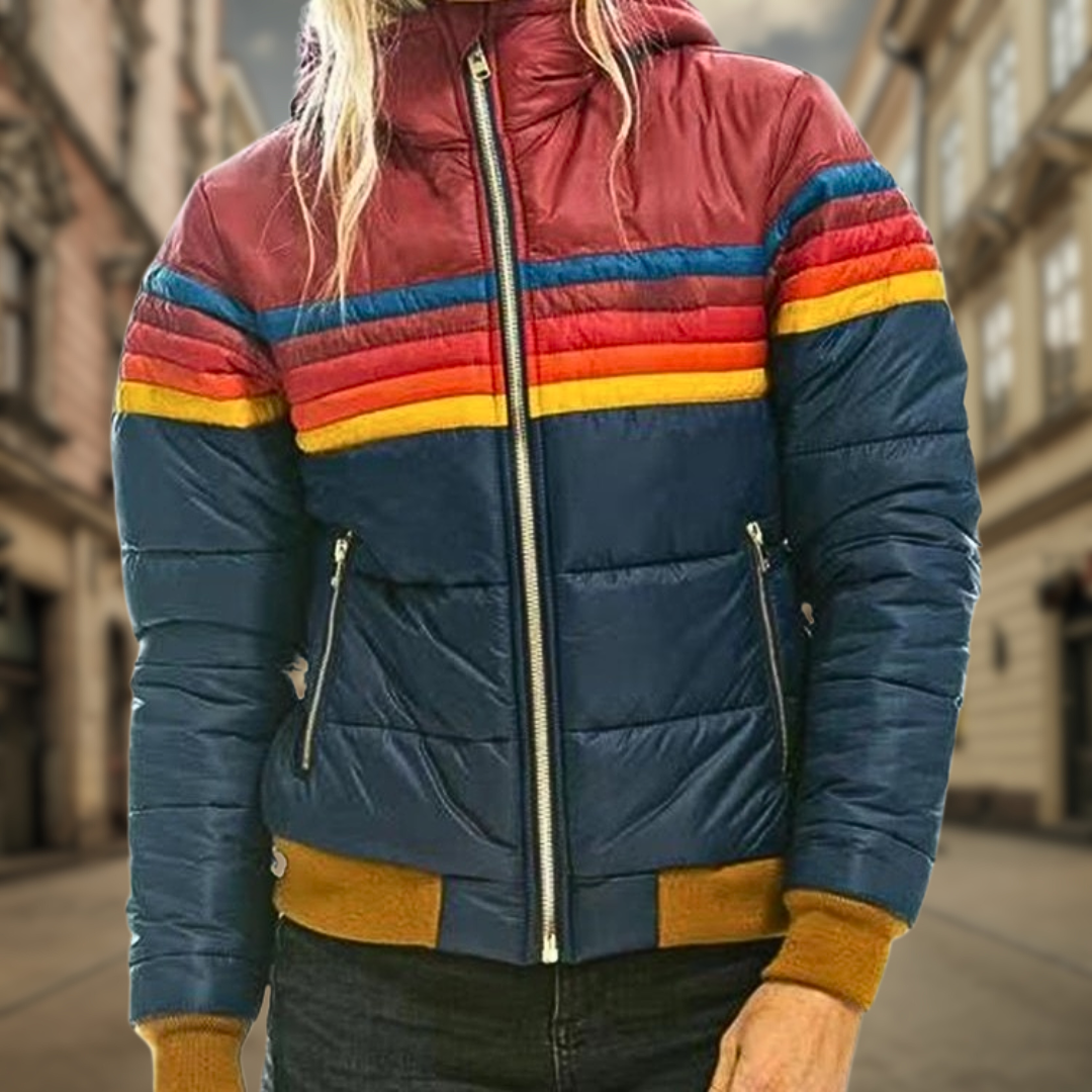 Agnes® | Damen Retro-inspirierte Jacke
