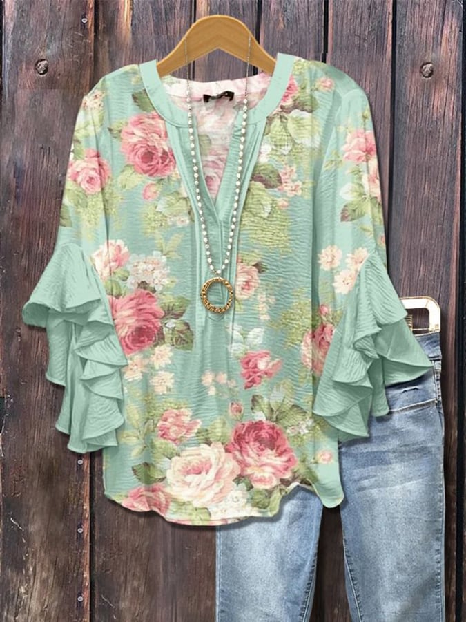 Ilona® | Vintage Rose Bluse