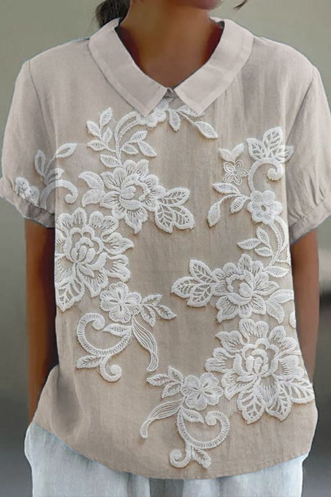 Jara® | Bluse mit Lily-Kragen