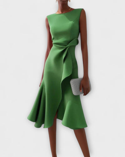 Greta® | Schwingendes Kleid mit Drapierung