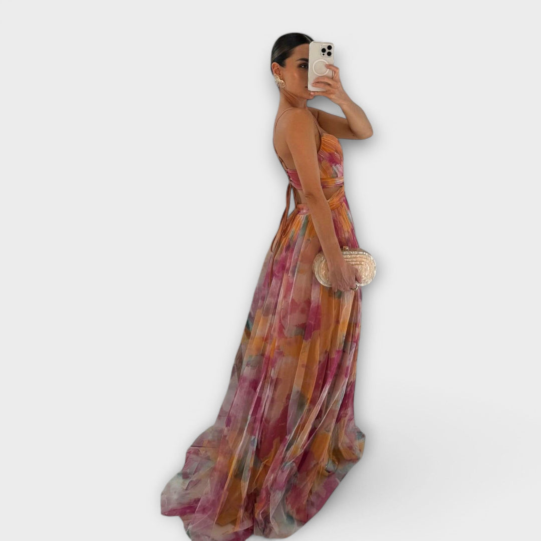Douwina™ | Maxikleid mit tailliertem Oberteil