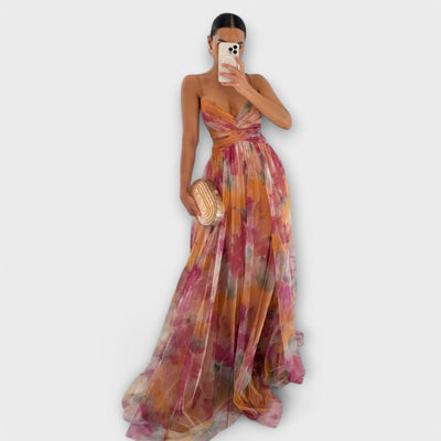Douwina™ | Maxikleid mit tailliertem Oberteil