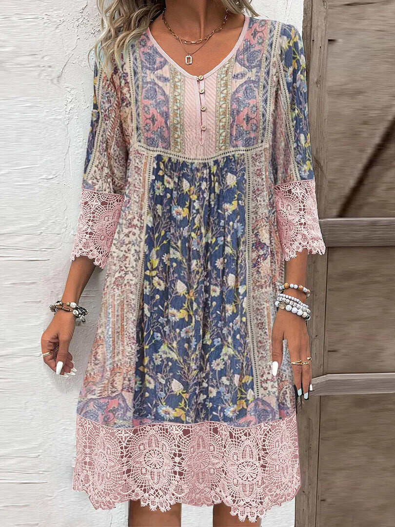 Aya - Kleid im Ibiza-Stil