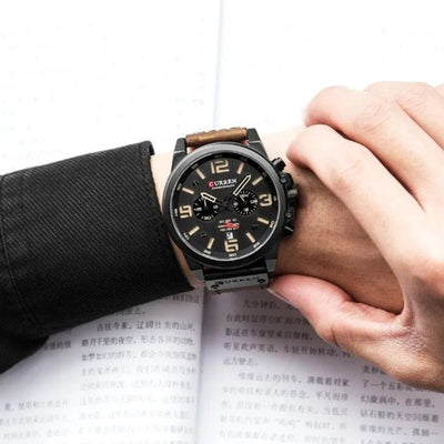 Enzo® | Quarz Armbanduhr Casual Ur™