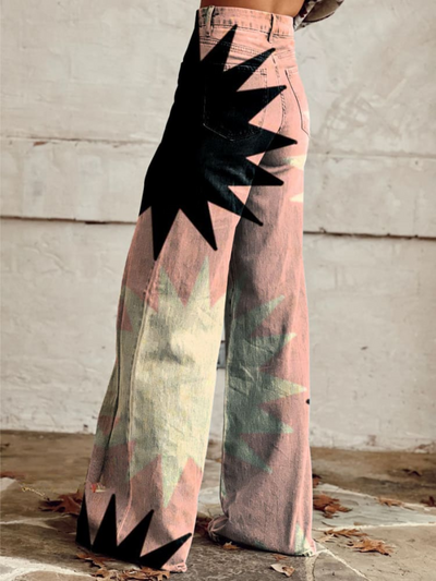 Rina® | Flared-Hosen aus hochwertigem Material