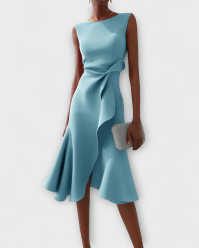 Greta® | Schwingendes Kleid mit Drapierung