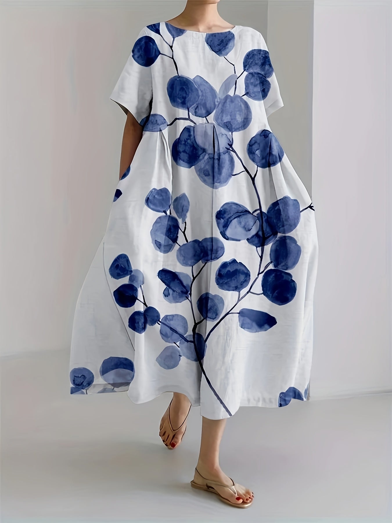 Henriette® | Blaues Harmonie-Kleid
