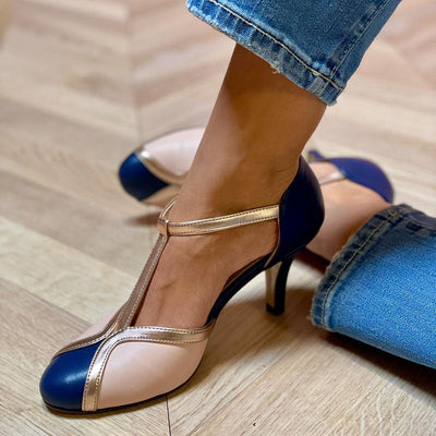 Tamara® | Ballerinas mit T-Passform in bunten Farben und bequemem runden Zehenbereich