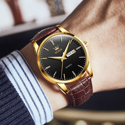 Dietmar® | Luxus-Leder-Armbanduhr