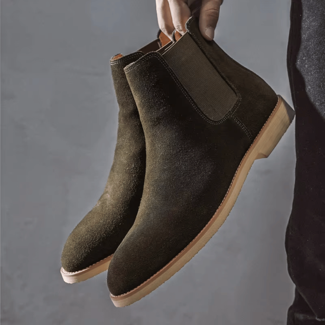 Oliver® | Wildleder Chelsea-Stiefel
