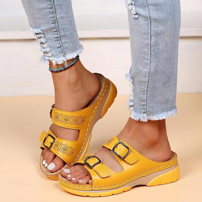 Tabea® | Orthopädische Ledersandalen