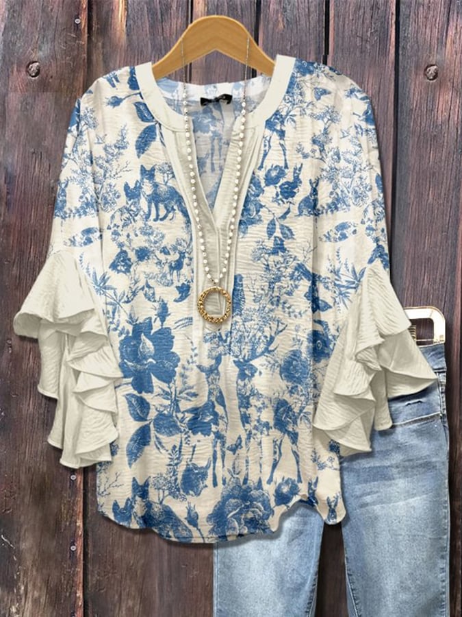 Thea® | Porzellan Garten Bluse