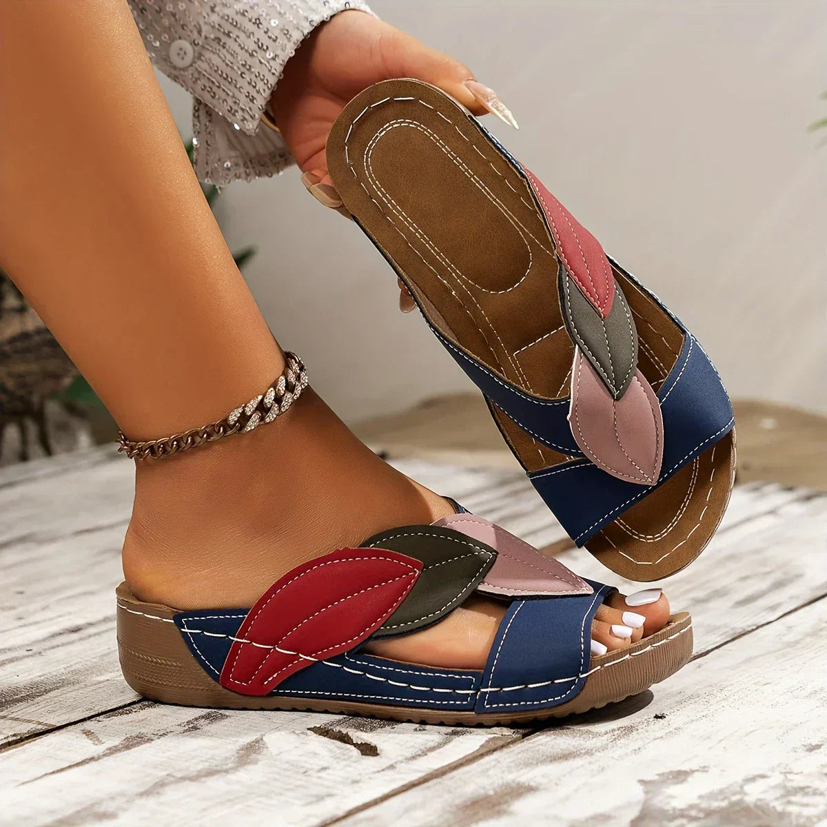 Carina - Komfort-Sandalen zum Hineinschlüpfen