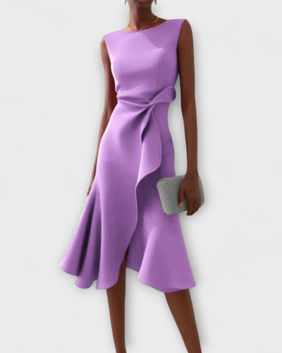 Greta® | Schwingendes Kleid mit Drapierung