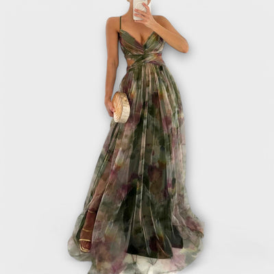 Douwina™ | Maxikleid mit tailliertem Oberteil