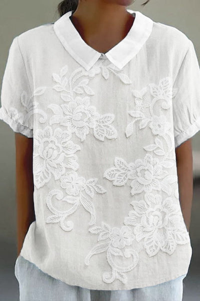 Jara® | Bluse mit Lily-Kragen