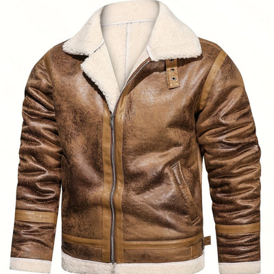 Manuel® | Handgefertigte Lederjacke für Herren