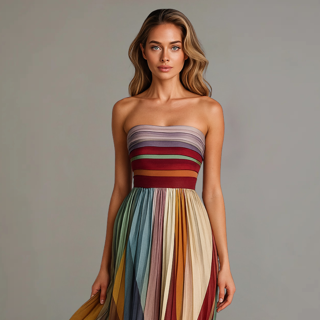 Friederike - Elegantes Langes Kleid