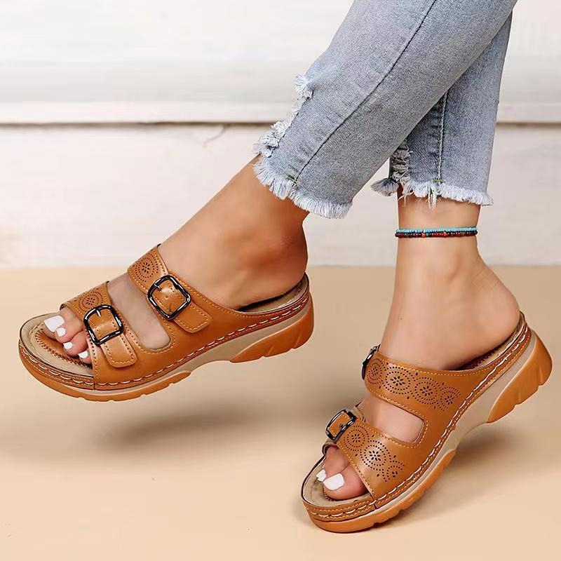 Tabea® | Orthopädische Ledersandalen