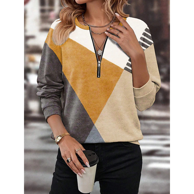 Josefa® | Weiches geometrisches Sweatshirt