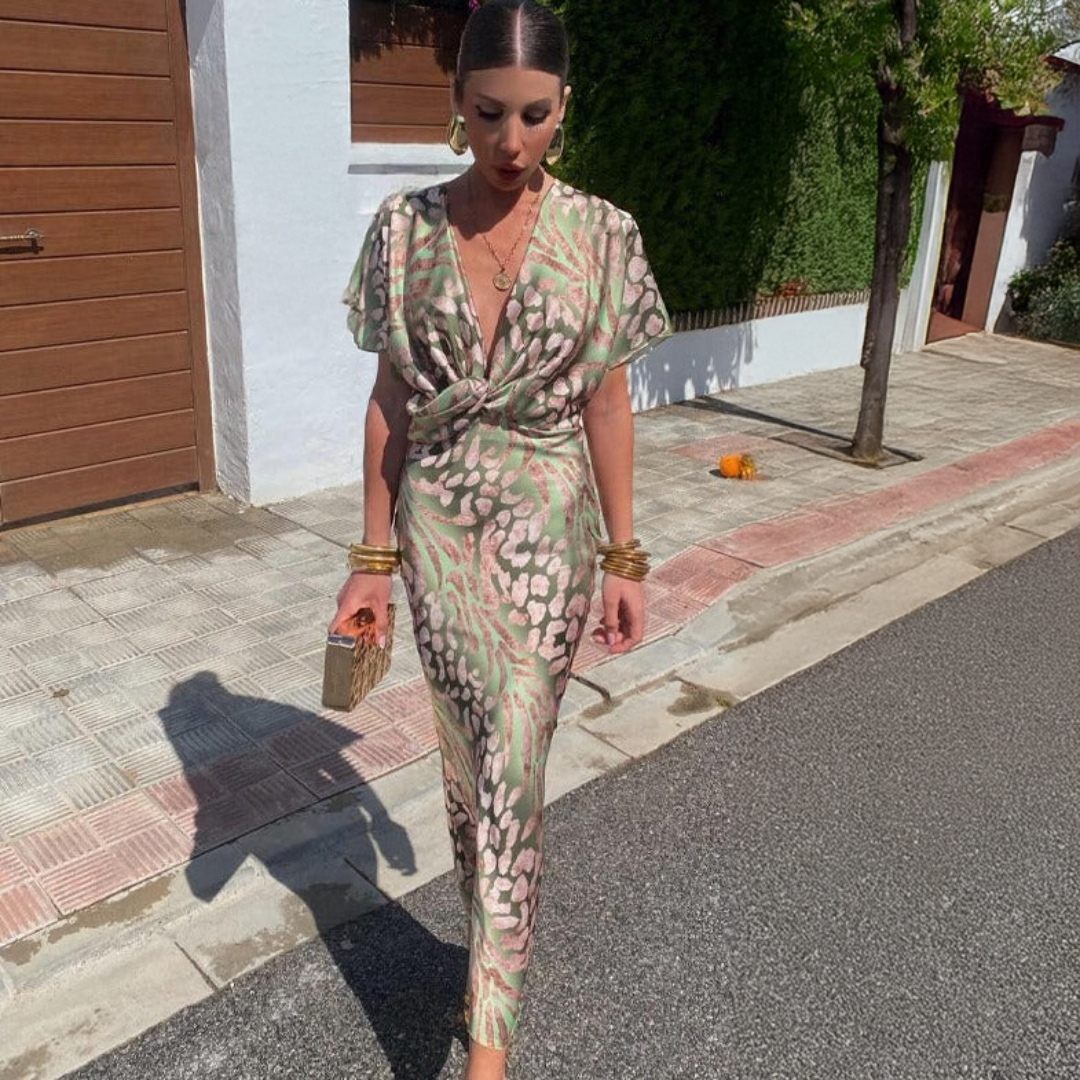 Esme® | Elegantes Kleid mit Drapierung