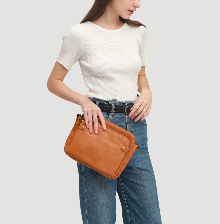 LIESL® | Hochwertige Lederhandtasche