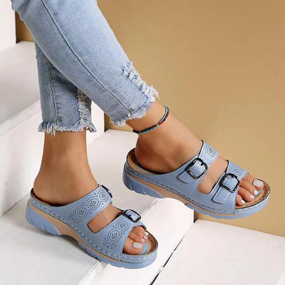 Tabea® | Orthopädische Ledersandalen
