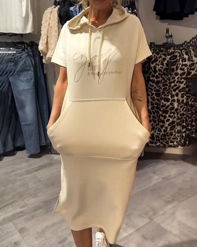 Vivia® | Lässiges Hoodie-Kleid