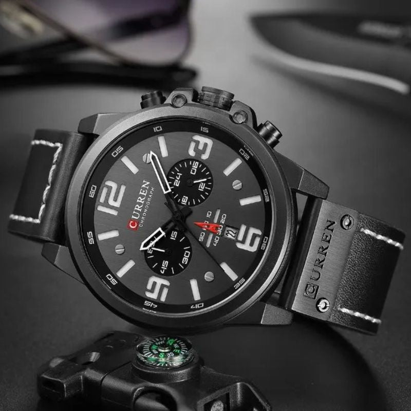 Enzo® | Quarz Armbanduhr Casual Ur™