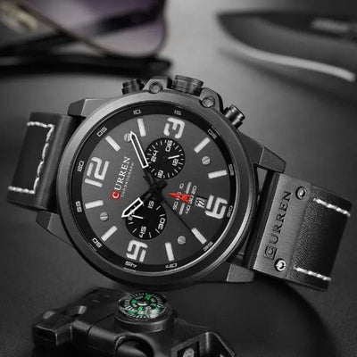 Enzo® | Quarz Armbanduhr Casual Ur™