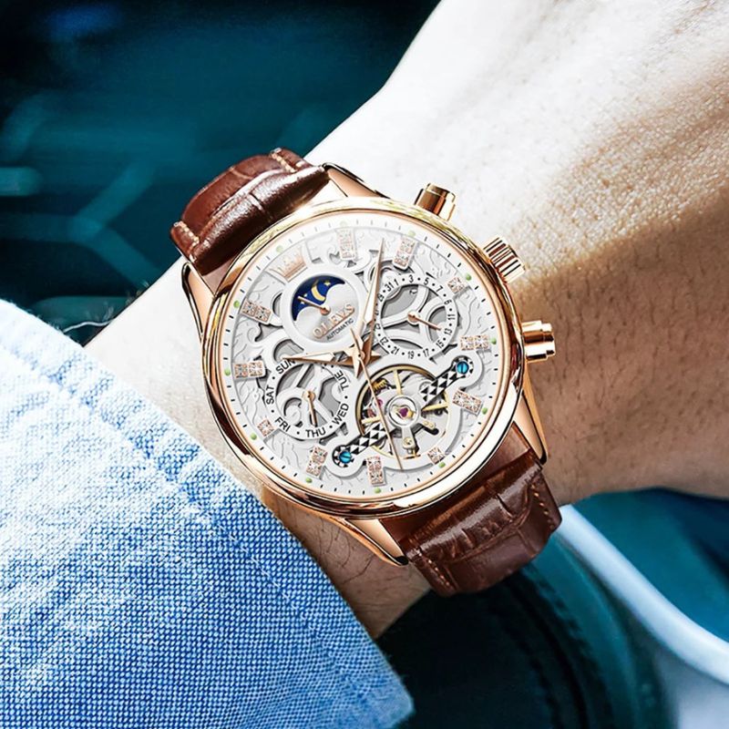 Fritz® | Automatische Mechanische Uhr mit Lederarmband™