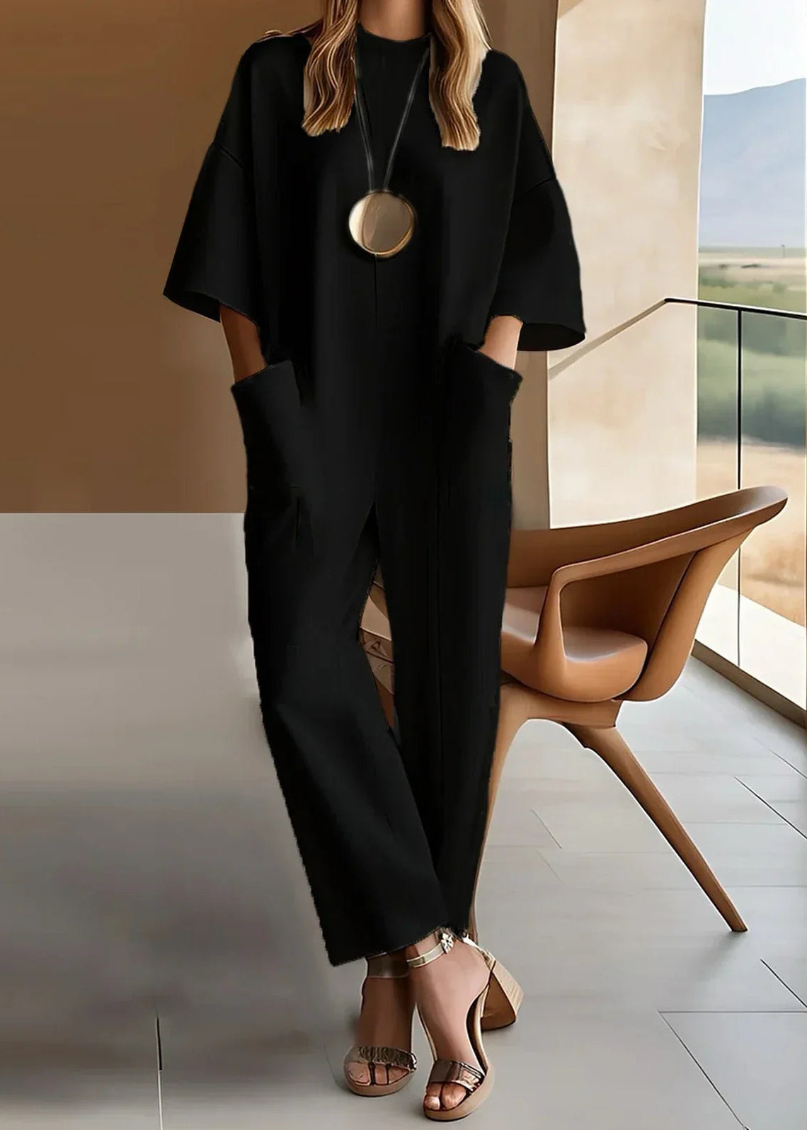 Theresa® | Lässiger Jumpsuit mit weitem Ärmel für Frauen