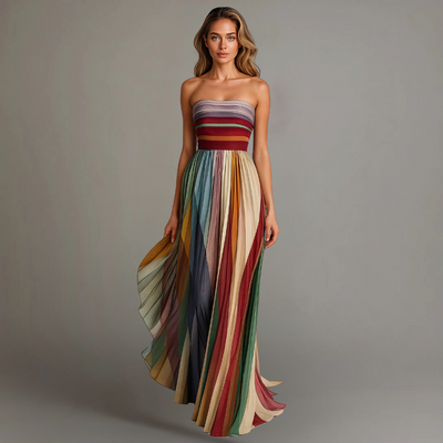 Friederike - Elegantes Langes Kleid