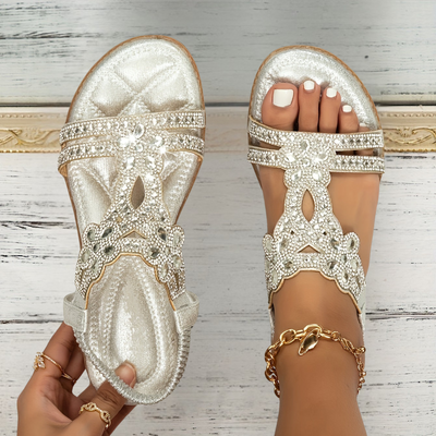 Rosa - Orthopädische Sandalen im Ibiza-Stil