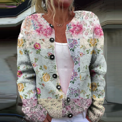 Faye® | Blumenprint Weste