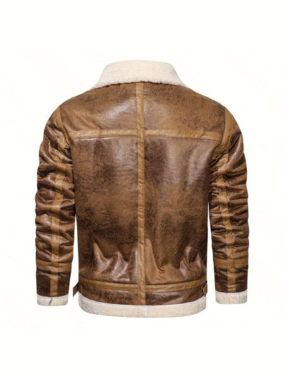 Manuel® | Handgefertigte Lederjacke für Herren