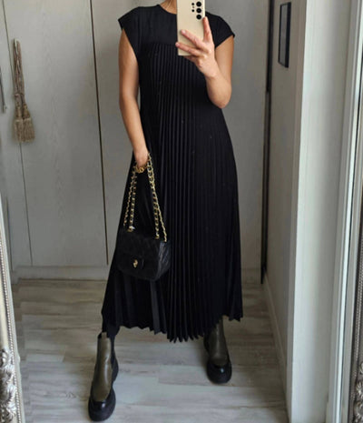 Franziska - Elegantes Plisseekleid