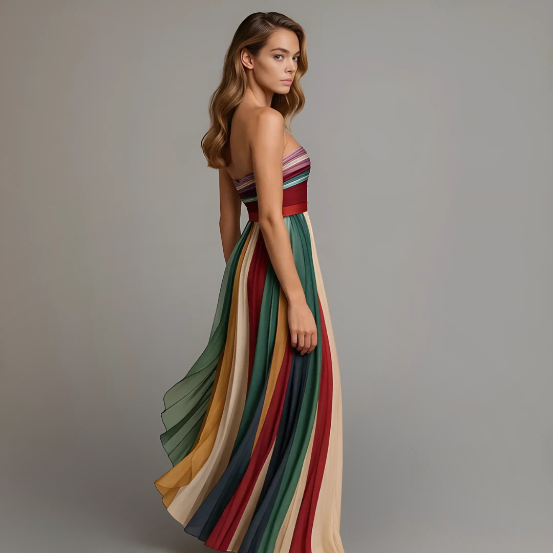 Friederike - Elegantes Langes Kleid