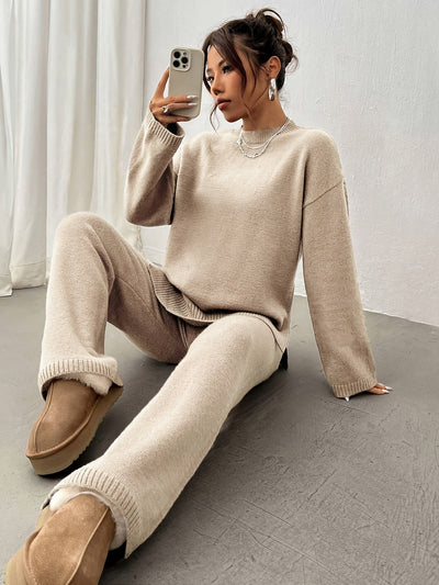 Elviana® | Streifen Strickset