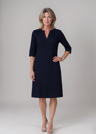 Lily - Vielseitiges Poloshirt-Kleid