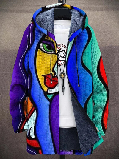 Allira® | Luxuriöser, kunstinspirierter Cardigan