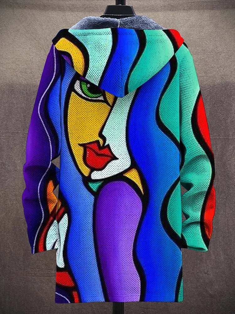 Allira® | Luxuriöser, kunstinspirierter Cardigan