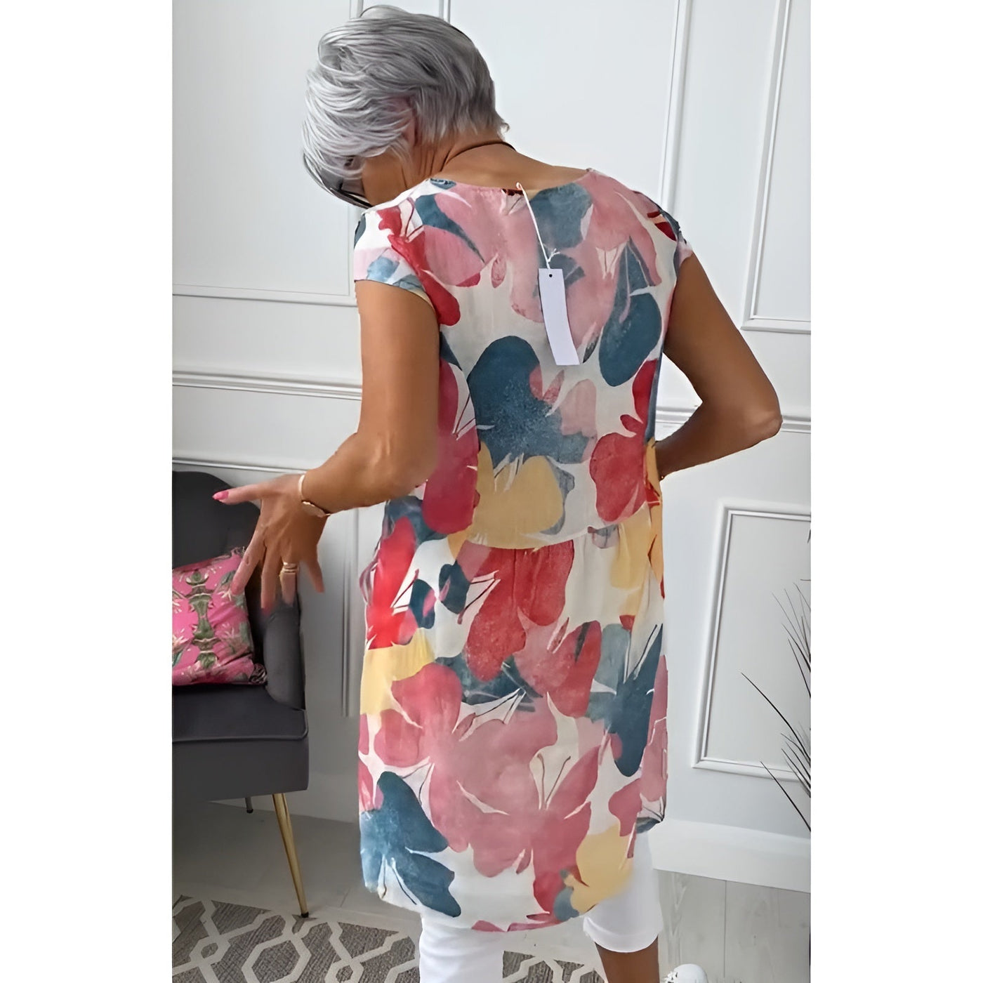 Hayley - Leichtes Kleid mit Blumenmuster