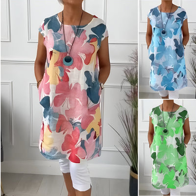 Hayley - Leichtes Kleid mit Blumenmuster