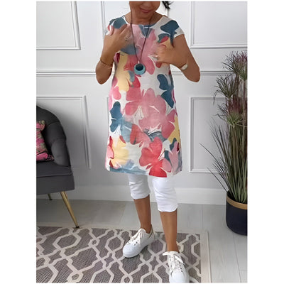 Hayley - Leichtes Kleid mit Blumenmuster