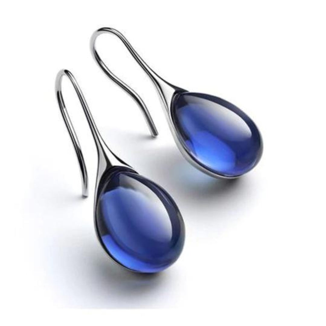 Marlies® | Kristalltropfen-Ohrringe in Gold und Silber