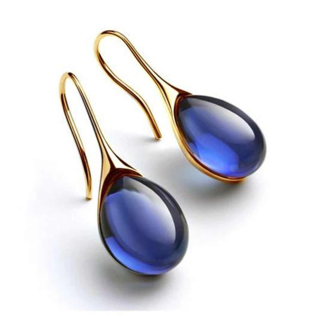 Marlies® | Kristalltropfen-Ohrringe in Gold und Silber